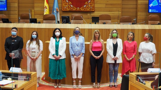 Elena Candia, na clausura de Parlamento Xove: “a democracia e os dereitos humanos están e deben estar sempre por riba de todo, malia que haxa persoas que queiran pisalas”